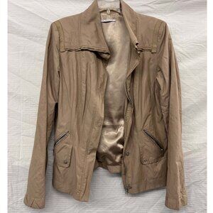 Elie Tahari Women's Tan jacket, small